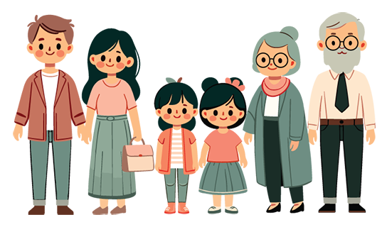 例えば3世代旅行には2ベッドルームをお勧め